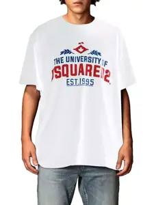 Dsquared² White Cotton T-Shirt
