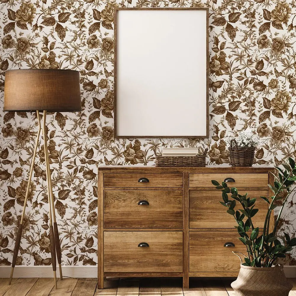 Rose Floral—ash Blonde