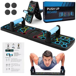 Push-up Board, 1 Set Push-up Training Board, Home Push-up Training Board, Chest Muscle Abdominal Muscle Training Equipment for Men & Women, Home Exercise Equipment, Push Up Stand