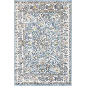 Valencia Traditional Persian Machine Washable Area Rug