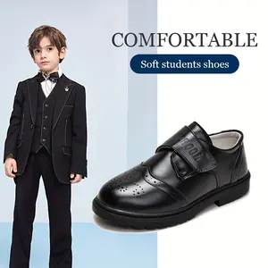 [Comfortable |         Non-] Non-, Durable Boys' All-Season Comfortable Dress Shoes |         Easy to Clean |         School, Outdoor Activities, Weddings & Parties