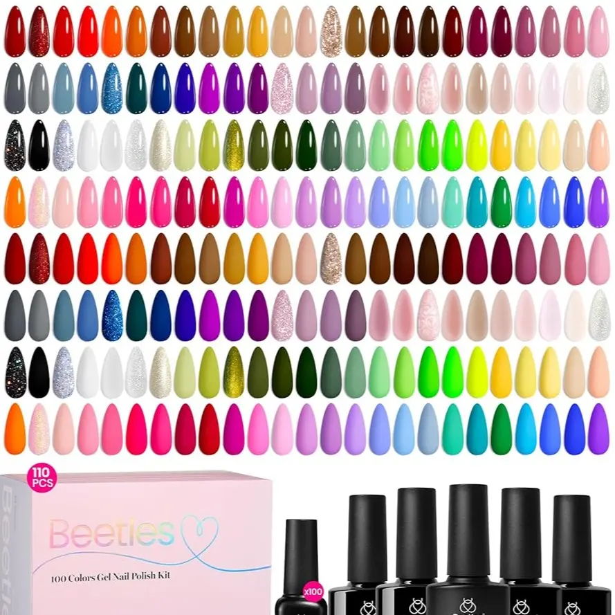 100 Colors Gel Nail Polish Set-C