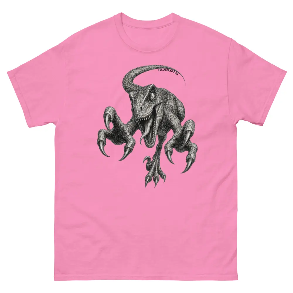 Velociraptor Tee | Dinosaur T-Shirt | Dinosaur Illustration | Dinosaur Graphic Tee