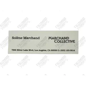 Solene Marchand Business Card The Idea of You (2024)