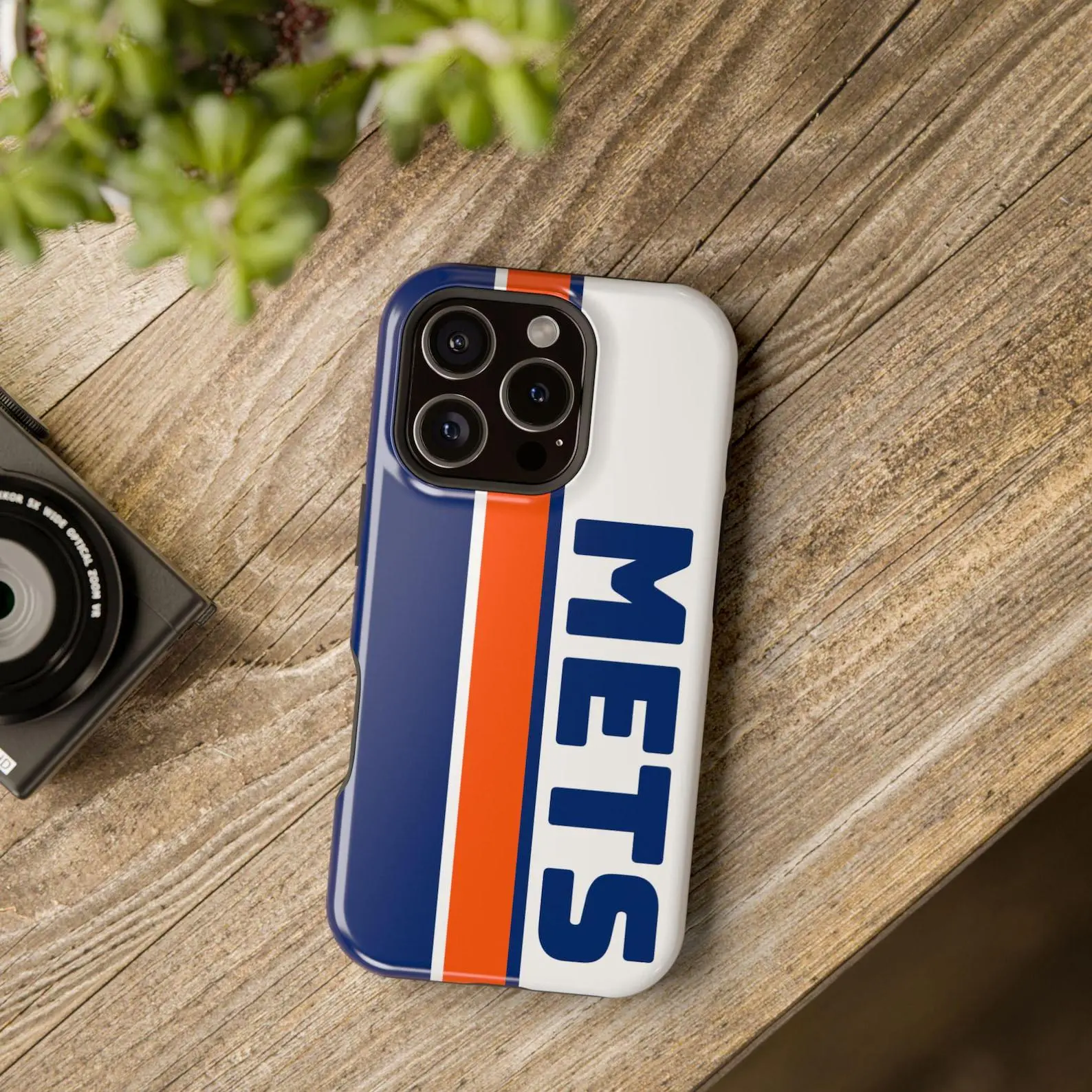 Mets Phone Case, Magnetic Phone Case, Retro Phone Case, Baseball Case for iPhone