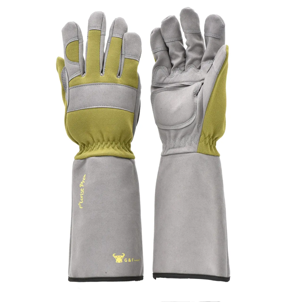 G & F Products Florist Pro Long Sleeve Rose gardening Gloves
