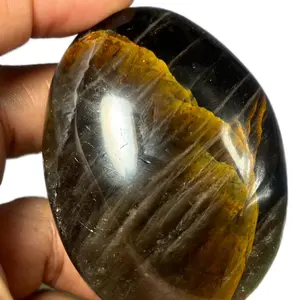 Palm Stones with Smokey Quartz for Healing affordable crystals natural crystal