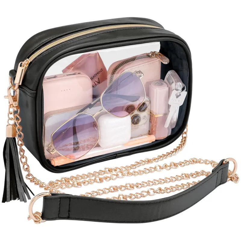 USPECLARE Clear Stadium Bag - See-Through Crossbody Purse For Concerts, Games & Festivals - View #7