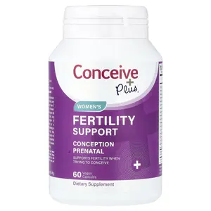 Conceive Plus Women's Fertility Support, 60 Vegan Capsules | HSA/FSA Eligible