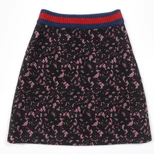 Pre-owned GUCCI Cotton Small Leather Goods Sherry Line Skirt