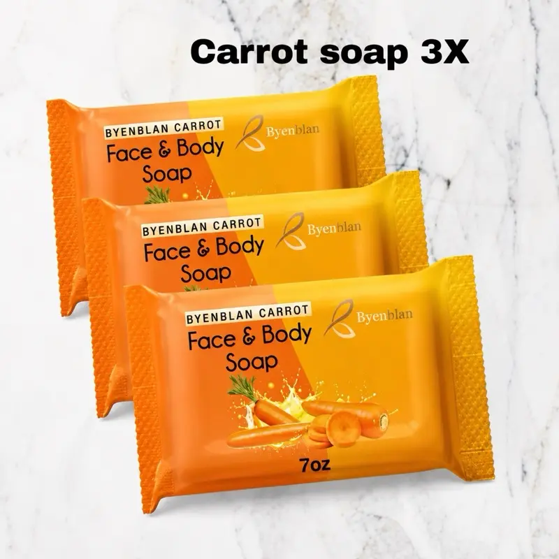 Byenblan carrot soap
