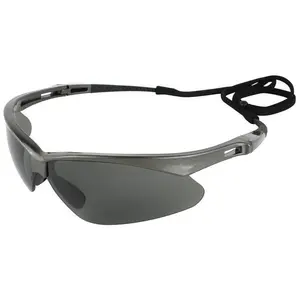 KleenGuard Nemesis Polarized Safety Glasses with Gunmetal Frame and Smoke Lens