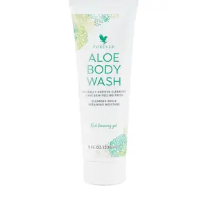 Forever Aloe Body Wash - 8 FL. OZ. (236 mL) - Moisturizing Cleansing Wash for Fresh Skin and Retaining Moisture