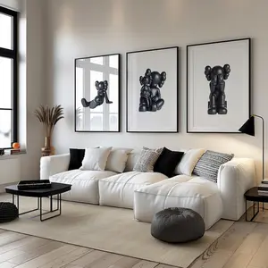 KAWS Figure Poster Set of 3: Hypebeast Room Decor, Dopamine Wall Art (Digital Download) KPS3 12