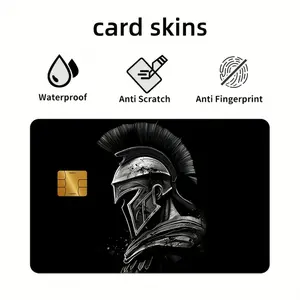 A Decorative Sticker for Credit Cards Designed for EBT, Transit, Keys, And Various Cards, Offering Protection for Bank Cards Without Bubbles And Is, Ideal for Compact Chip Cards