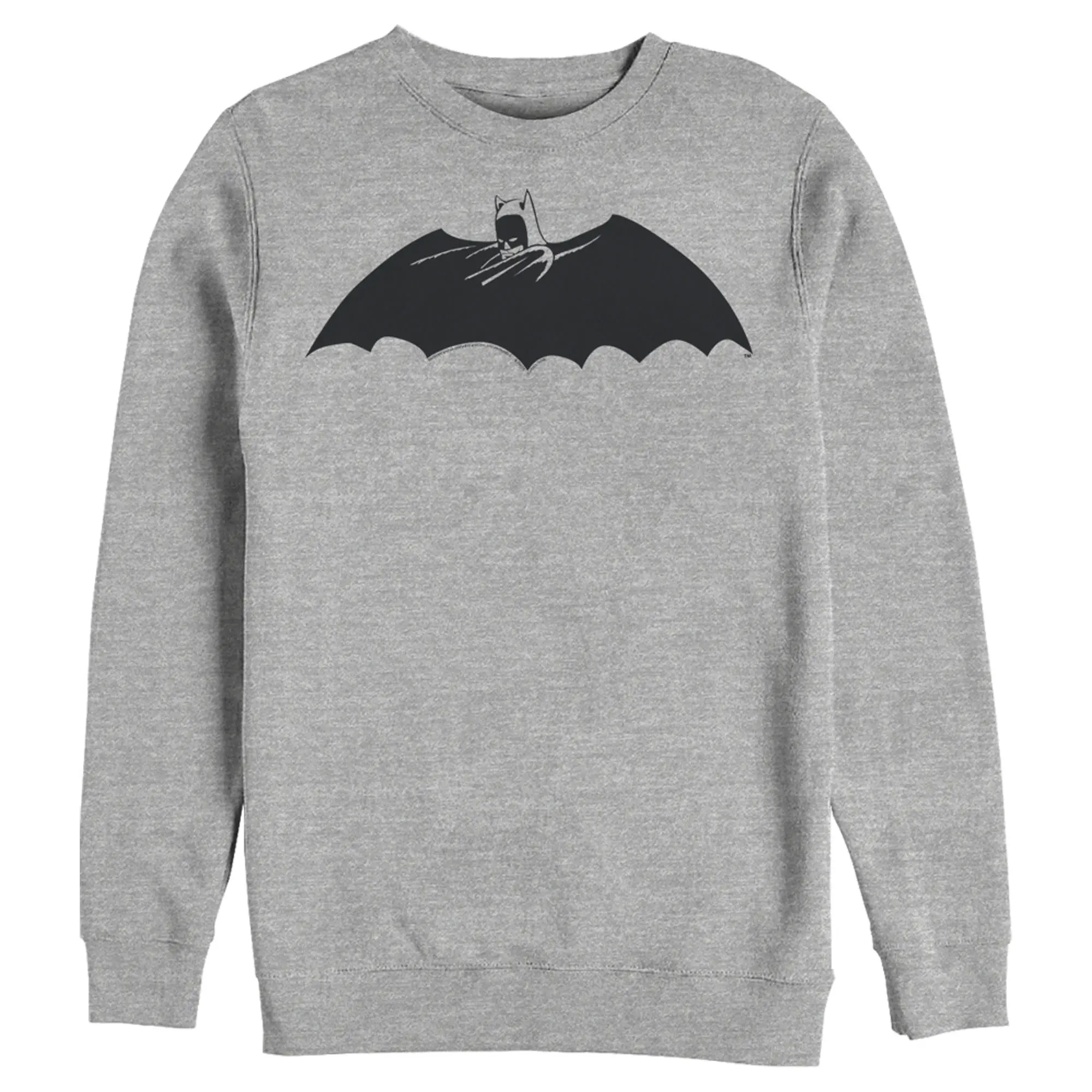 Men's Batman Caped Crusader Silhouette Sweatshirt