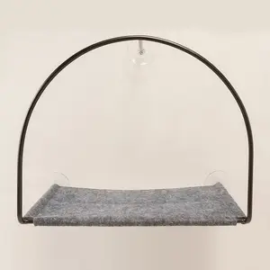 Cloud Nine Window Hammock - Cat Window Perch, Supports 30 lbs, Cute Cat Bed, Strong Suction Cups, Cordless