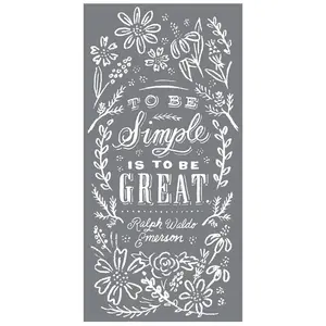 Simple - Mesh Stencil 12x24