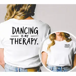 Dancing Is My Therapy Graphic Tee
