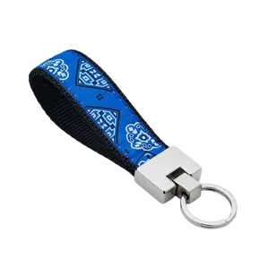 Key Ring | Blue Bandana
