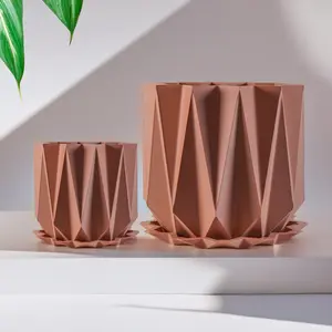 The Celestial Planter, Plant Pot with Excellent Drainage and Drip Tray, Multiple Sizes and Colors