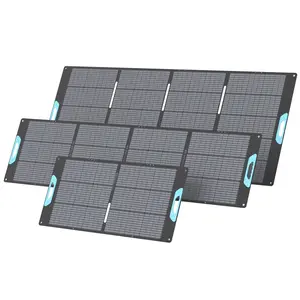 E-POWO 440W 220W 110W 800W Portable Solar Panels Compatible with EcoFlow, Jackery, Bluetti & ALLPOWERS Power Stations – Foldable, High-Efficiency Off-Grid Charging Solutions Monocrystalline camping rv boat power usb panel charger