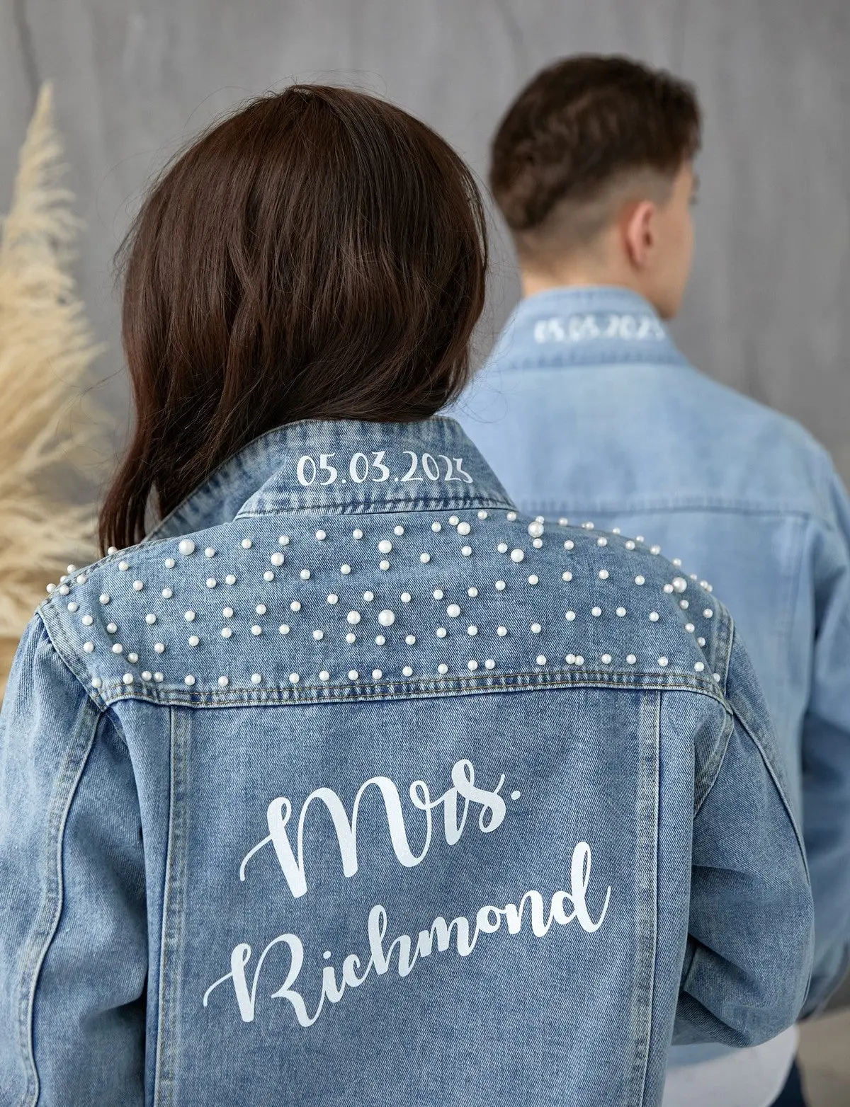 Mrs Bridal Jean Jacket