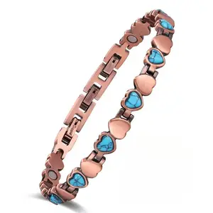 99.99% Pure Copper Magnetic Bracelet for Women, Copper Cuff Bangle men