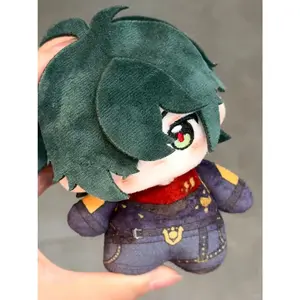 Zenless Zone Zero S-Rank Lighter 10cm Nui Nui Style Handsome Cotton Doll Plush Keychain Pendant Gift