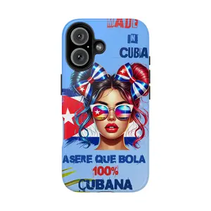 Tough Phone Cases, CUBA, CUBANA,Accessories Cover Protection Rubber Wireless Computer Resistance Tablet Handheld Casing Protective Resistance  Protector Shockproof Screen Protector Devices Custom Cellphone Smartphone telefonos para cuba