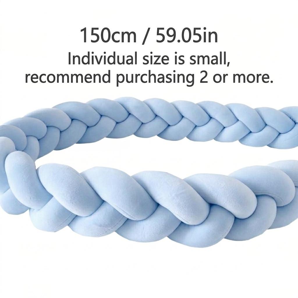 Luxury Hand Braided Throw Pillow, Soft Plush Knotted Floor Cushion, Decorative Bed Head Pillow for Bedroom, Living Room, Sofa, Washable Modern Home Decor Accent