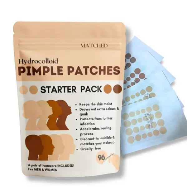 Skintone Pimple Patches with Tweezer- Starter Pack