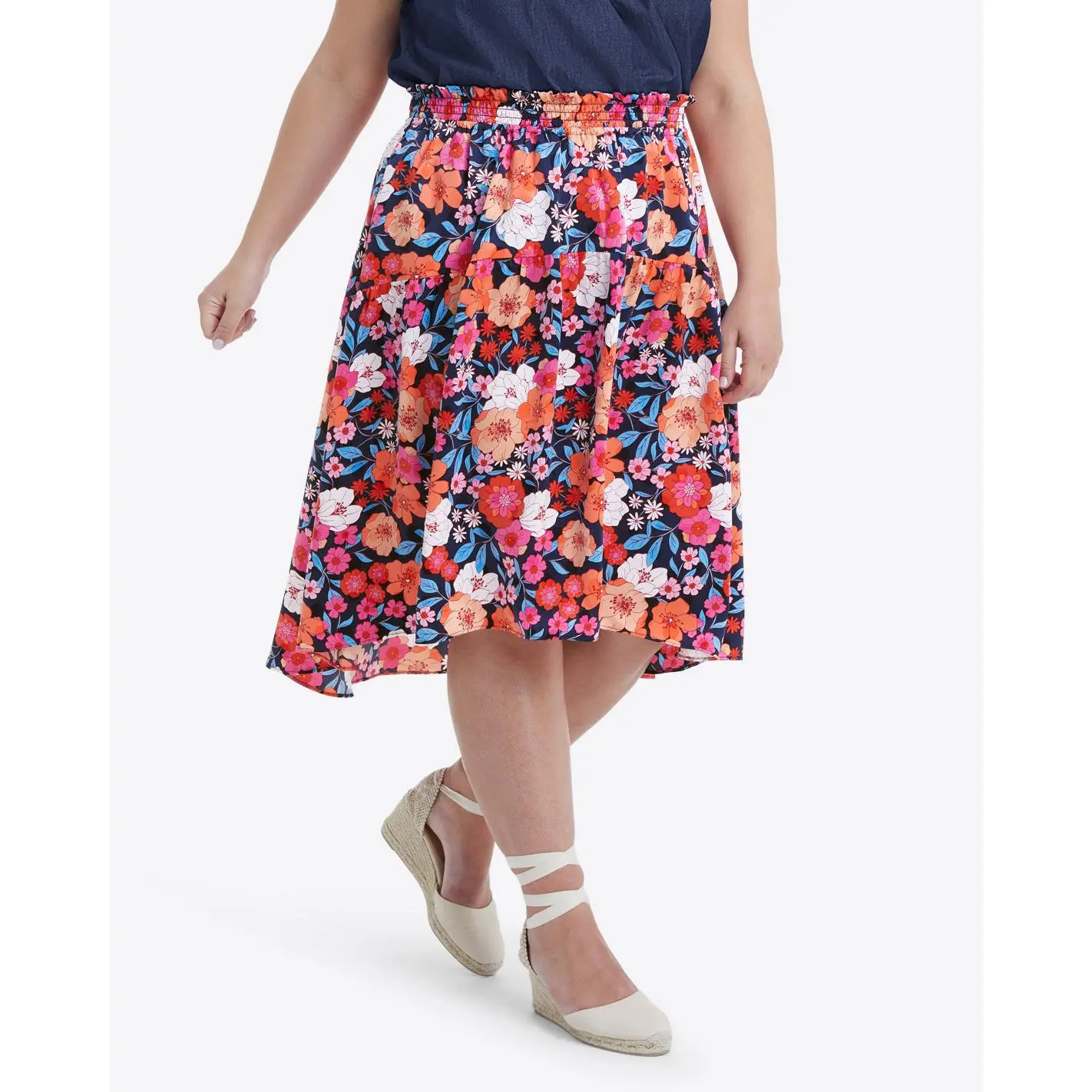Waterfall Skirt in Wildflower Bouquet