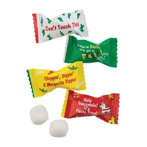 14 oz. Buttermints in Bright Color Fiesta Wrappers - 108 Pc.
