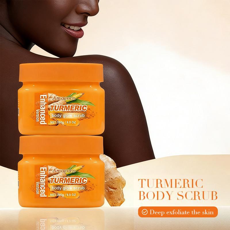 Turmeric Nourishing Scrub 280g - Infused with natural turmeric extract and moisturizing ingredients. Gently exfoliates while deeply hydrating the skin, leaving it smooth, supple, and radiant. Turmeric Nourishing Scrub 280g - Infused with natural turmeric extract and moisturizing ingredients. Gently exfoliates while deeply hydrating the skin, leaving it smooth, supple, and radiant.