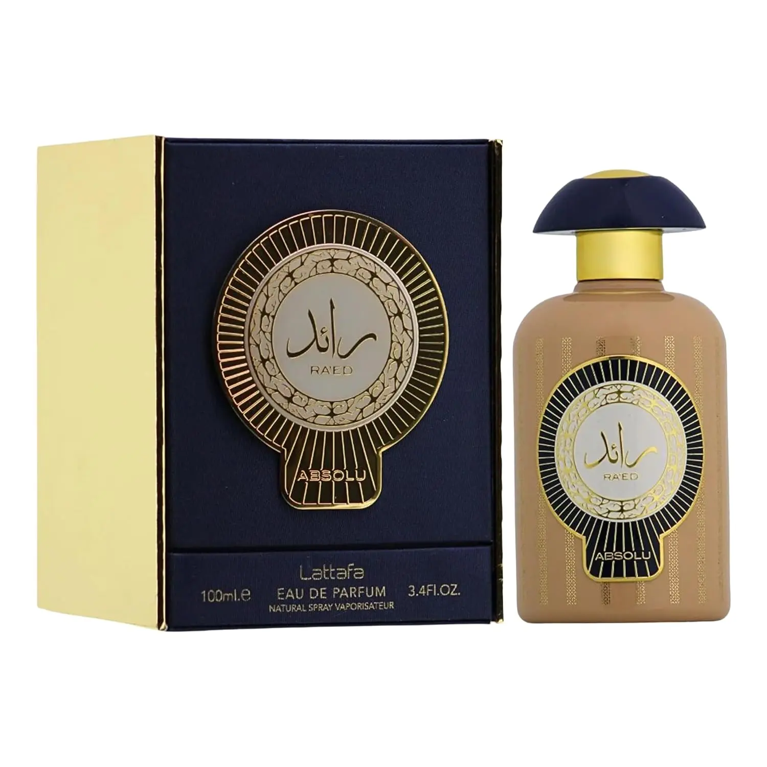 Lattafa Raed Absolu Unisex Eau De Parfum (EDP) Spray, 100ml-3.4 fl oz