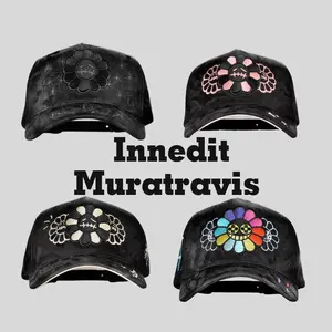 ( 4 Style ) Innedit Muratravis Snapback Cap – Streetwear Baseball Hat with Signature Embroidery, Adjustable Fit, Unisex Urban Style for Daily Wear, Hip Hop Looks & Modern Collectors