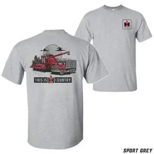 International Harvester IH Country Tee, Unisex Graphic T-Shirt Comfortable Everyday Wear, Perfect Gift For Trucking Enthusiasts Top Menswear, Labor Day Shirt, Made In USA