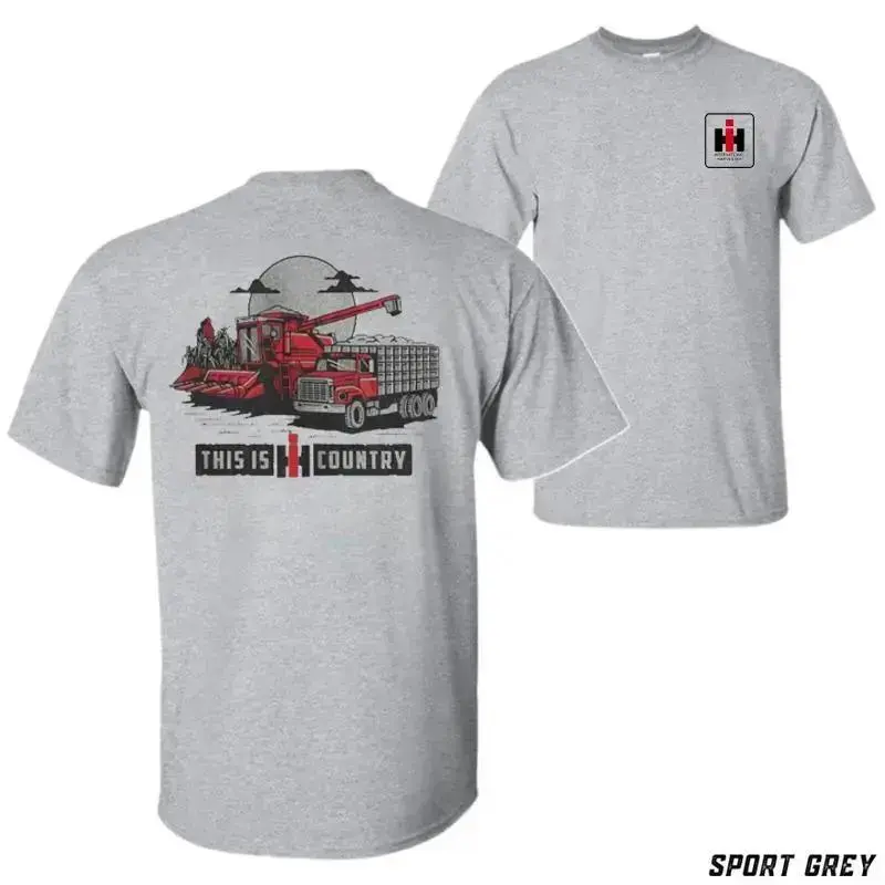 International Harvester IH Country Tee, Unisex Graphic T-Shirt Comfortable Everyday Wear, Perfect Gift For Trucking Enthusiasts Top Menswear, Labor Day Shirt, Made In USA