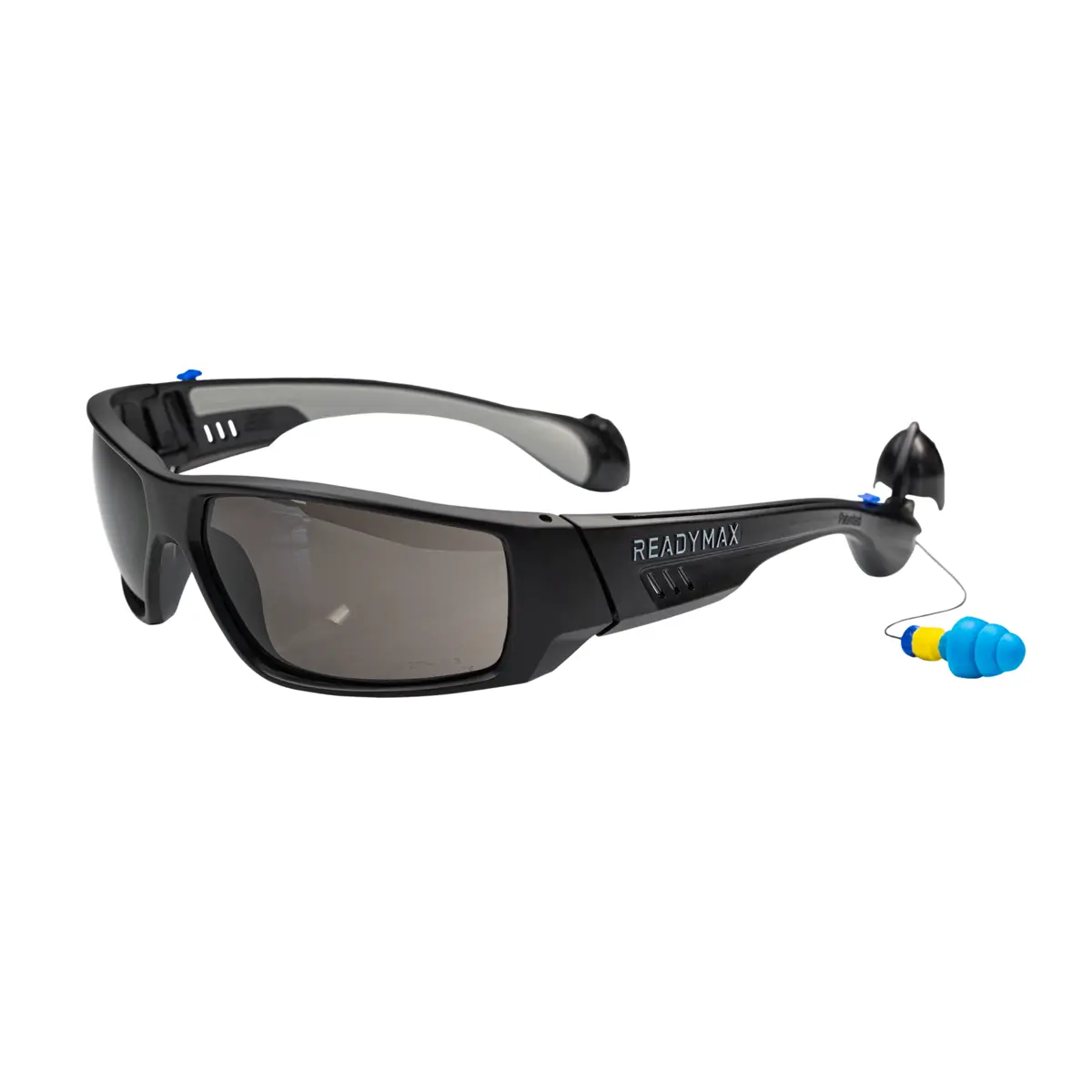 Safety Glasses with earplugs built-in 27db, anti-fog and scratch resistant lenses SoundShield Pro Series