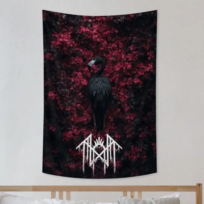 Sleep Token Even In Arcadia Tapestry - 40x60 in Lightweight Multi-use Throw/Bed Tapestry, Bedroom Decor Wall Hanging Flag Banner, Gentle Wash Room Art, Ideal Gift for Music Lovers