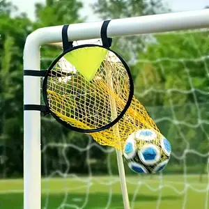 Top Soccer Goal Net with Frame, Corner Kick Football Gate Accessories, Training Goal Area Focus, Beginner Gift, High-Quality Sports Equipment