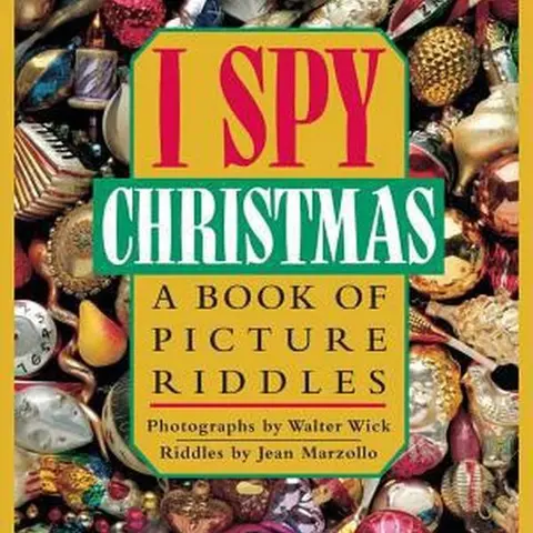 Used Copy I Spy Christmas: A Book of Picture Riddles by Jean Marzollo - English Hardcover Durable Edition, Illustrated, Photography Content, Brand-New Trim Size, Bonus Riddles, Search Fun, 1.07 lbs, All Ages (School & Educational Office Stationery), Illus