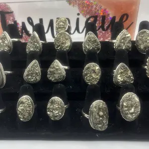 Pyrite Adjustable Ring - Unique Design, Durable Material, Stylish Look