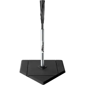 Portable Baseball Batting Tee, Height Adjustable from 25-37 inch Hitting Tee for Baseball and Softball, Baseball Tee with Rubber Top,Alumium Pole,Metal Base for /Youths/Adults
