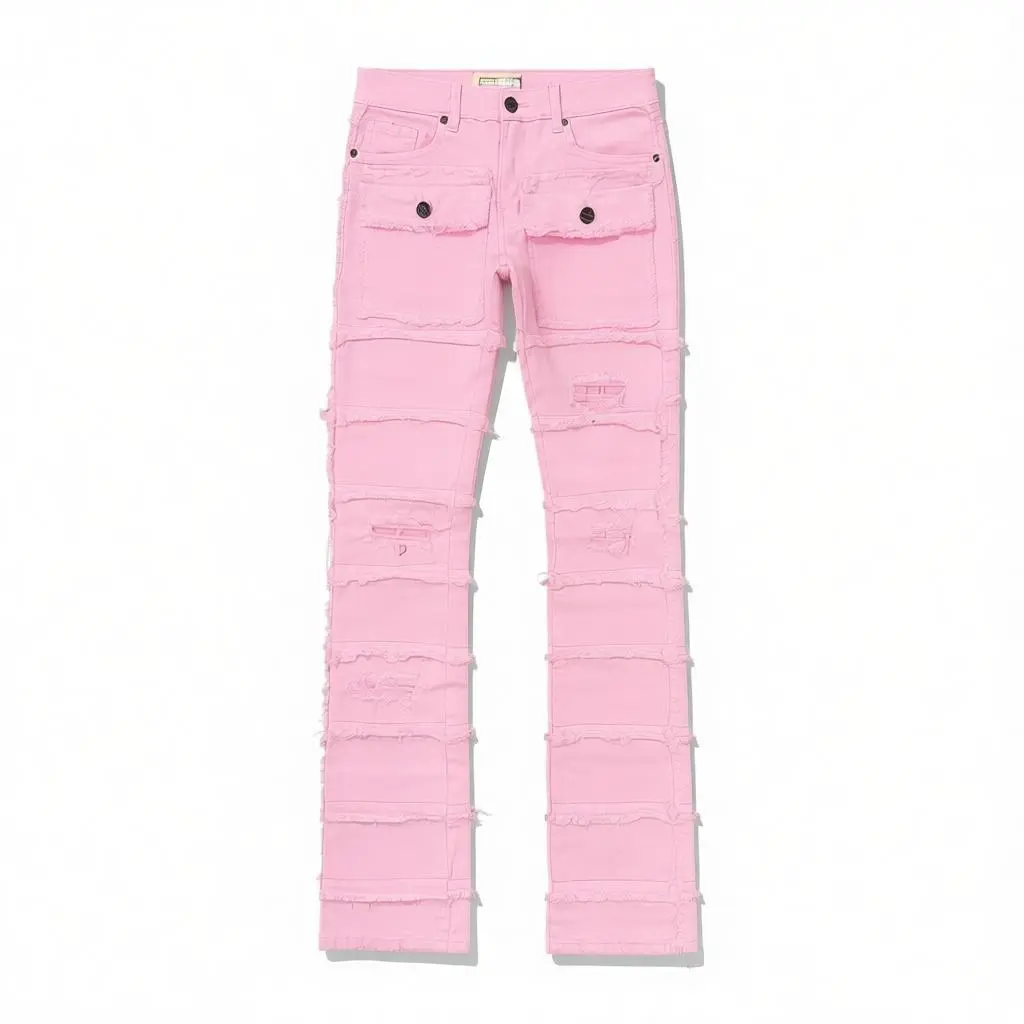 FWRD Static Layer Stacked Denim (Pink) FW-330044 FWRD Static Layer Stacked Denim (Pink) FW-330044