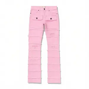 FWRD Static Layer Stacked Denim (Pink) FW-330044