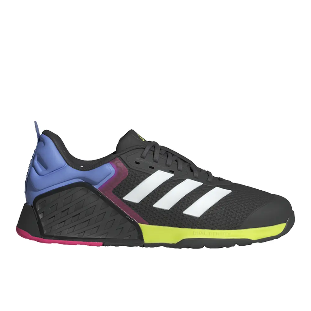 adidas Mens Dropset 3 Wide Training Sneakers Shoes - Black