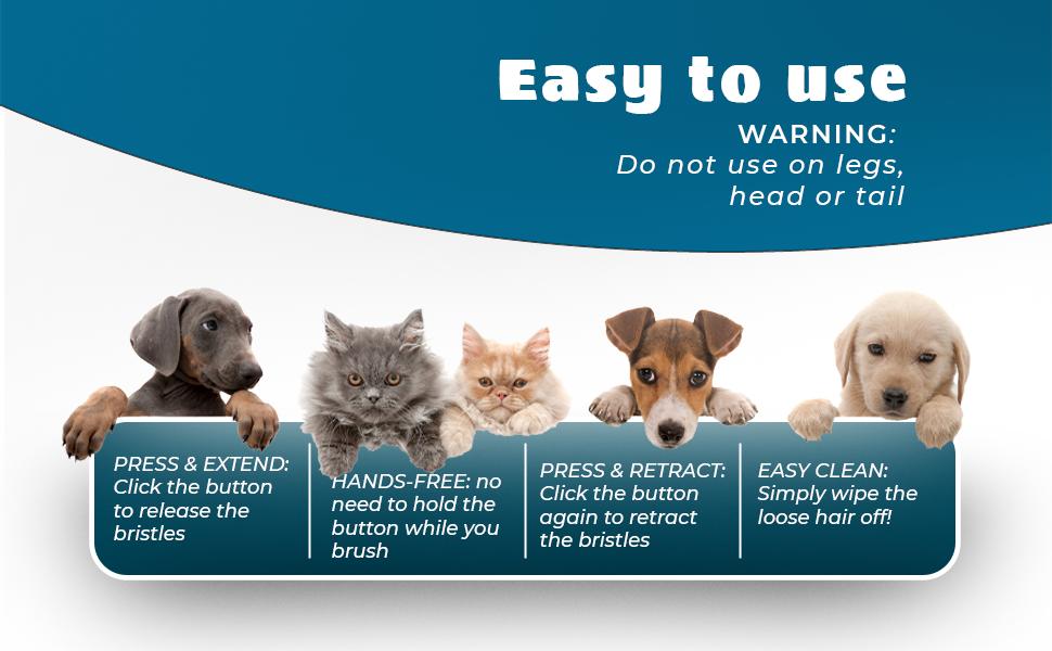 Self Cleaning Slicker Brush, Dog Cat Bunny Pet Grooming Shedding Brush - Easy to Remove Loose Undercoat, Pet Massaging Tool Suitable for Pets with Long or Short Hair Pink