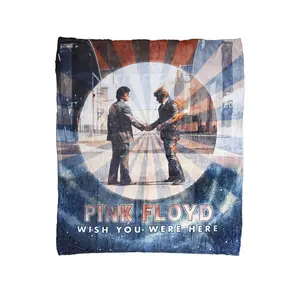 Pink Floyd Fleece Throw Blanket Wish You Were Here Galaxy